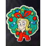 Dr Seuss Cindy Lou Wreath Acrylic Indoor Sign 40cm 