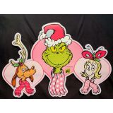 Dr Seuss The Grinch & Friends Indoor Acrylic Sign 80cm -