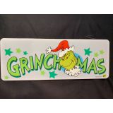 Dr Seuss Grinchmas Sign 80cm 