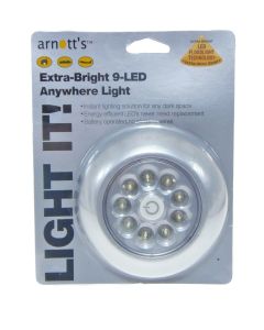 9 LED UltraBrPushLight-Single