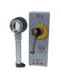 10X's Magnifier with 3 LEDs
