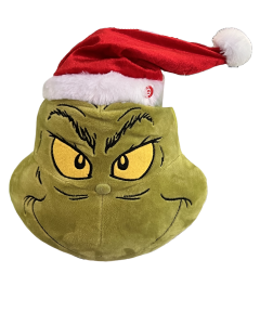 Animated Hanging GRINCH Head