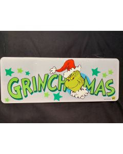 GLITTER LANTERN - GRINCH TRUCK WITH CINDY LOU, MAX AND TREE XGR73